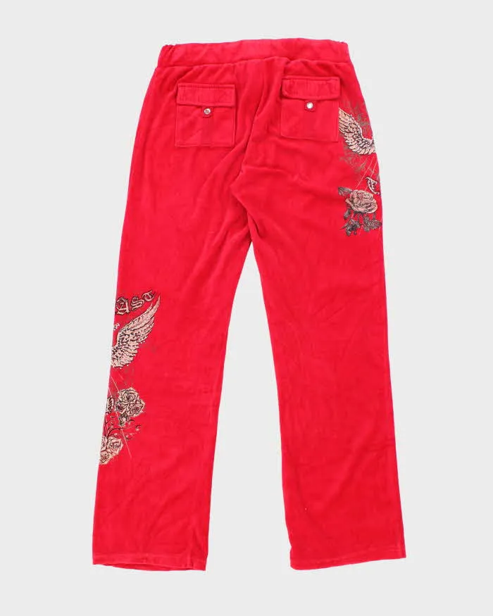 Vintage Y2K Los Angeles Gothic Graphic Printed Track Suit - L sold by Rokit product image thumbnail 4