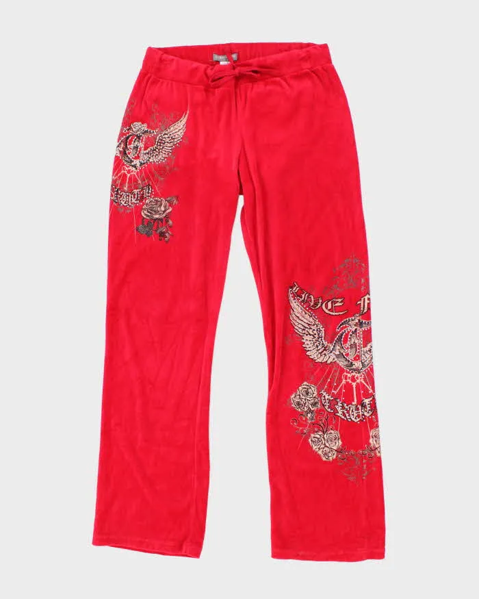 Vintage Y2K Los Angeles Gothic Graphic Printed Track Suit - L sold by Rokit product image thumbnail 3