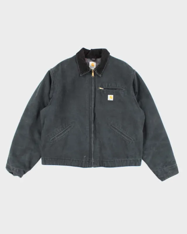 Vintage Carhartt J01 Black Detroit Jacket - XL sold by Rokit