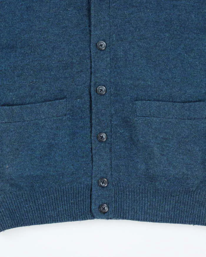 Vintage Crocodile Wool Button-Up Tank Knit - M sold by Rokit product image thumbnail 4