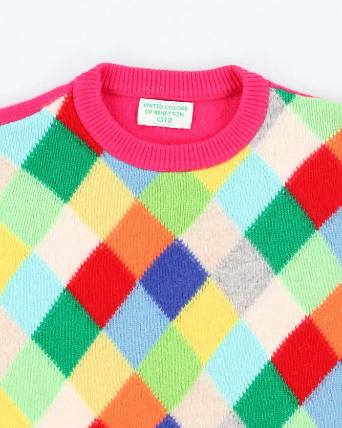 Vintage United Colours Of Benetton Knit Jumper - S sold by Rokit product image thumbnail 3