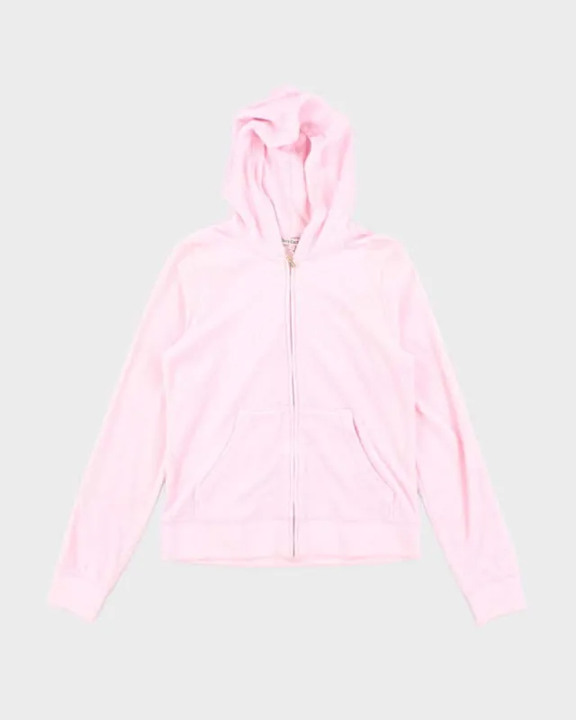 Y2k 00s Juicy Couture Zip-Up Hoodie - L sold by Rokit