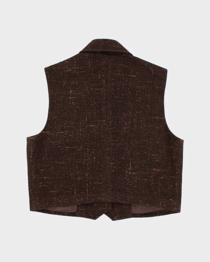 Vintage 90s Tweeds Collared Sleeveless Jacket - M sold by Rokit product image thumbnail 2