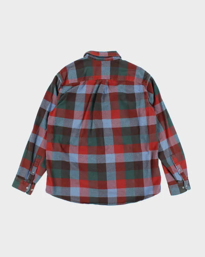 Vintage Eddie Bauer Heavyweight Plaid Flannel Shirt - L sold by Rokit product image thumbnail 2