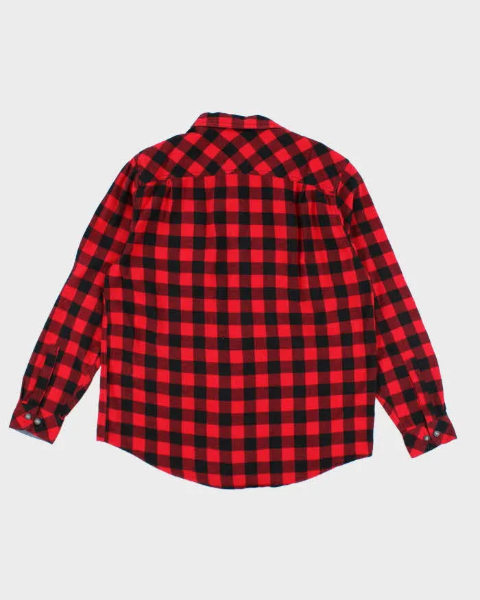 Vintage 2000's Timberland Pro Button Up Flannel Shirt - L sold by Rokit product image thumbnail 2