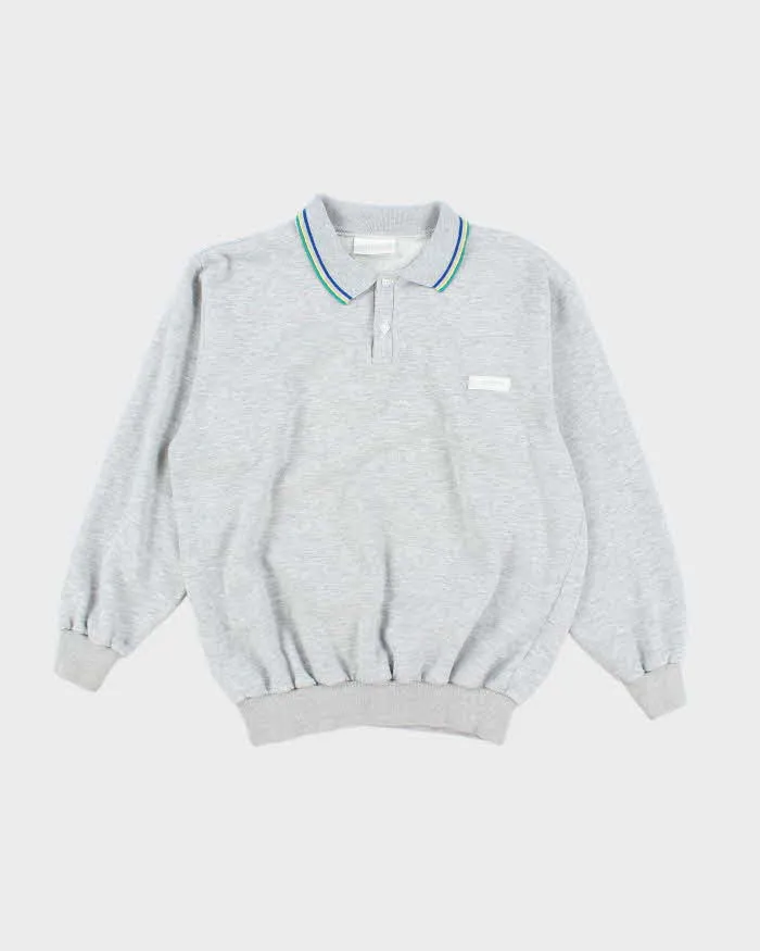 Vintage 90's Adidas Polo Sweatshirt - S sold by Rokit