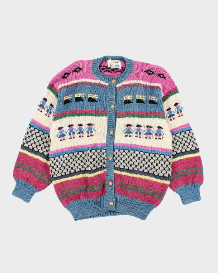 Vintage Alpaca Knit Cardigan - XL sold by Rokit