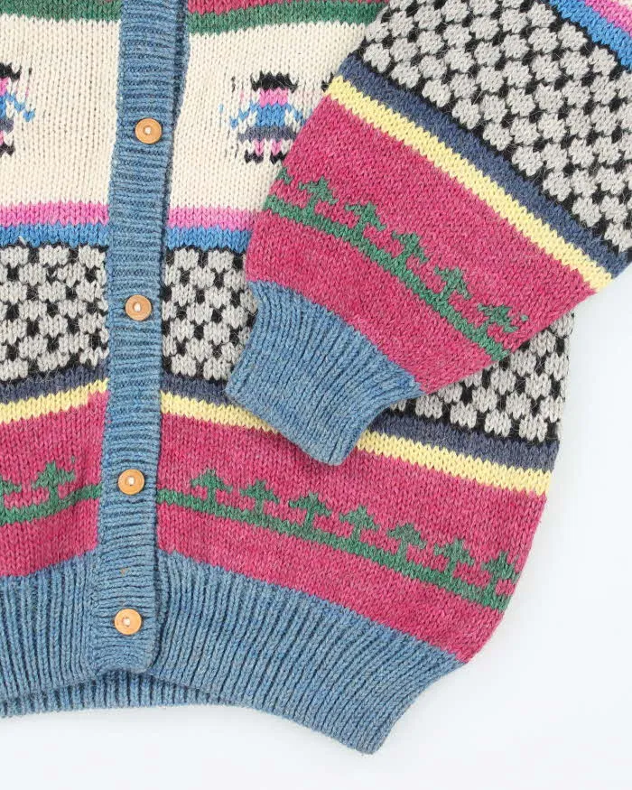 Vintage Alpaca Knit Cardigan - XL sold by Rokit product image thumbnail 4