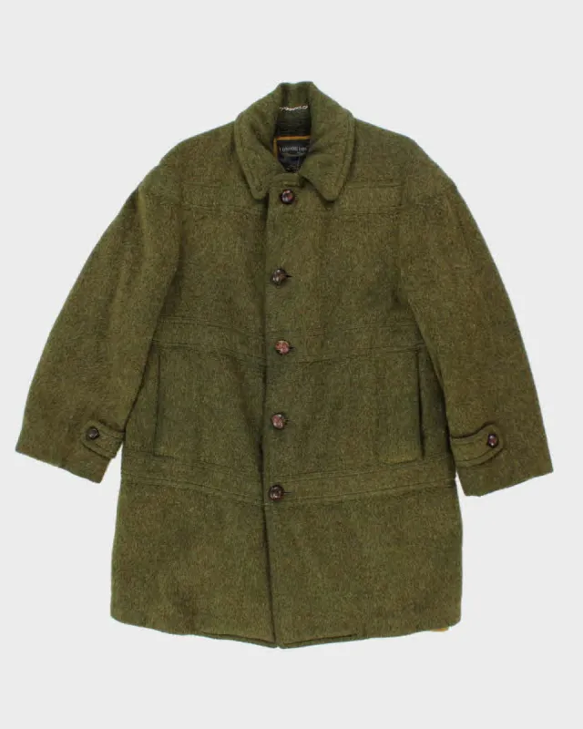 Vintage 80's London Fog Heavyweight Lined Overcoat - L sold by Rokit