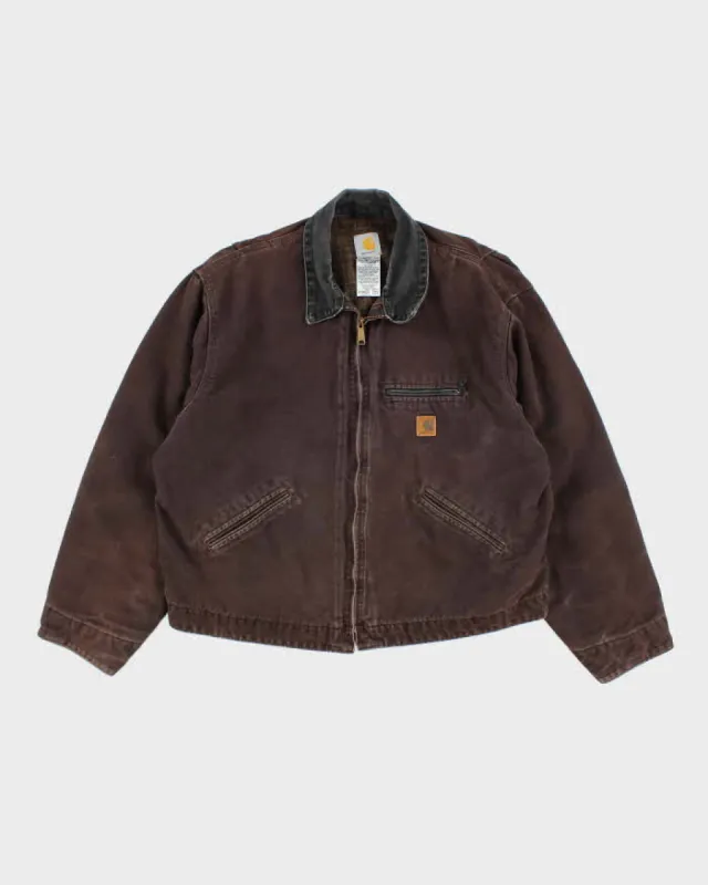 Vintage Carhartt J97 Brown Detroit Jacket - XXL sold by Rokit