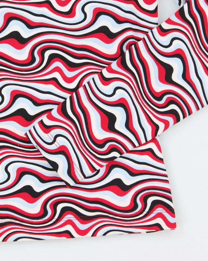 Y2k 00s Mexx Swirl Pattern Top - S sold by Rokit product image thumbnail 4