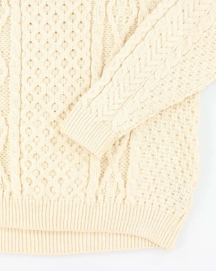 Vintage Blarney Heavyweight Wool Aran Knit Jumper - XL sold by Rokit product image thumbnail 4