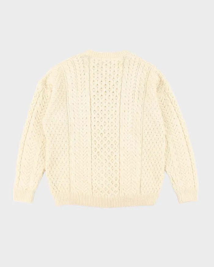 Vintage Blarney Heavyweight Wool Aran Knit Jumper - XL sold by Rokit product image thumbnail 2