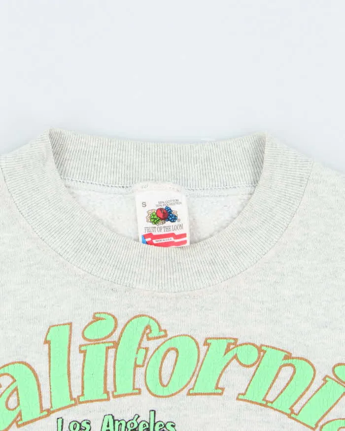 Vintage 90's Fruit of the Loom California Sweatshirt - S sold by Rokit product image thumbnail 3