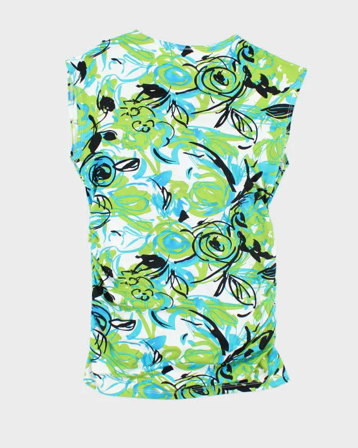 Y2k 00s Onyx Ruched Top - S sold by Rokit product image thumbnail 2