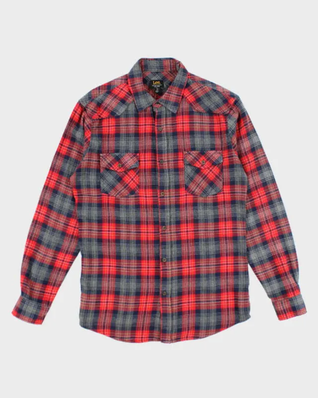 Vintage 2000's Lee Button Up Flannel Shirt - M made by Lee