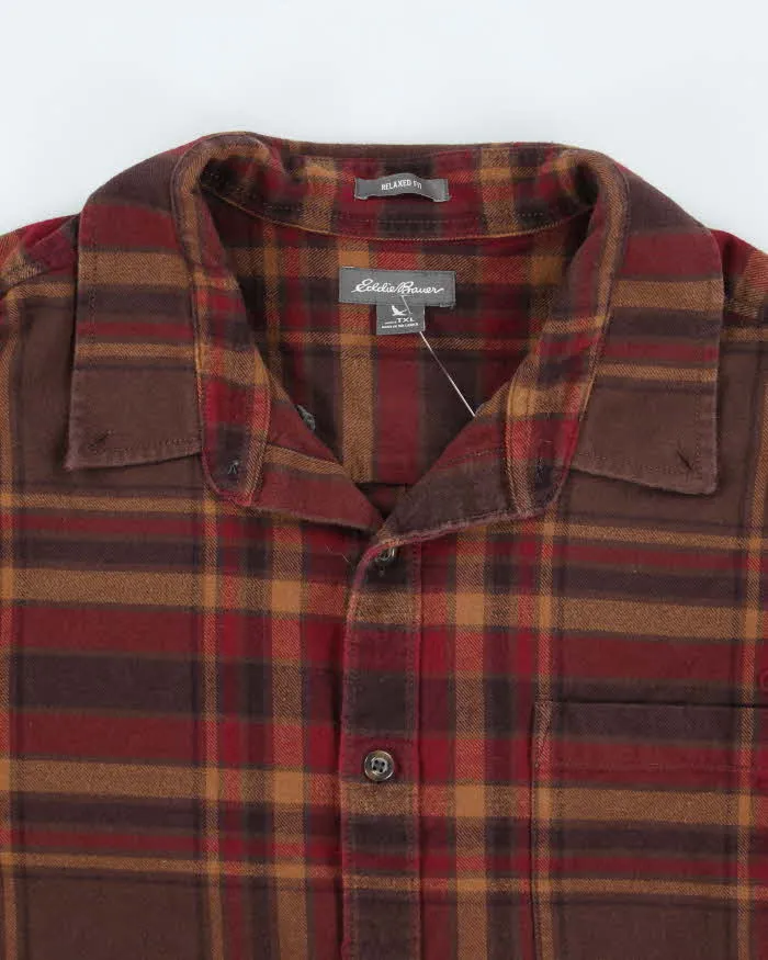 Vintage Eddie Bauer Relaxed Fit Flannel Shirt - XL sold by Rokit product image thumbnail 3