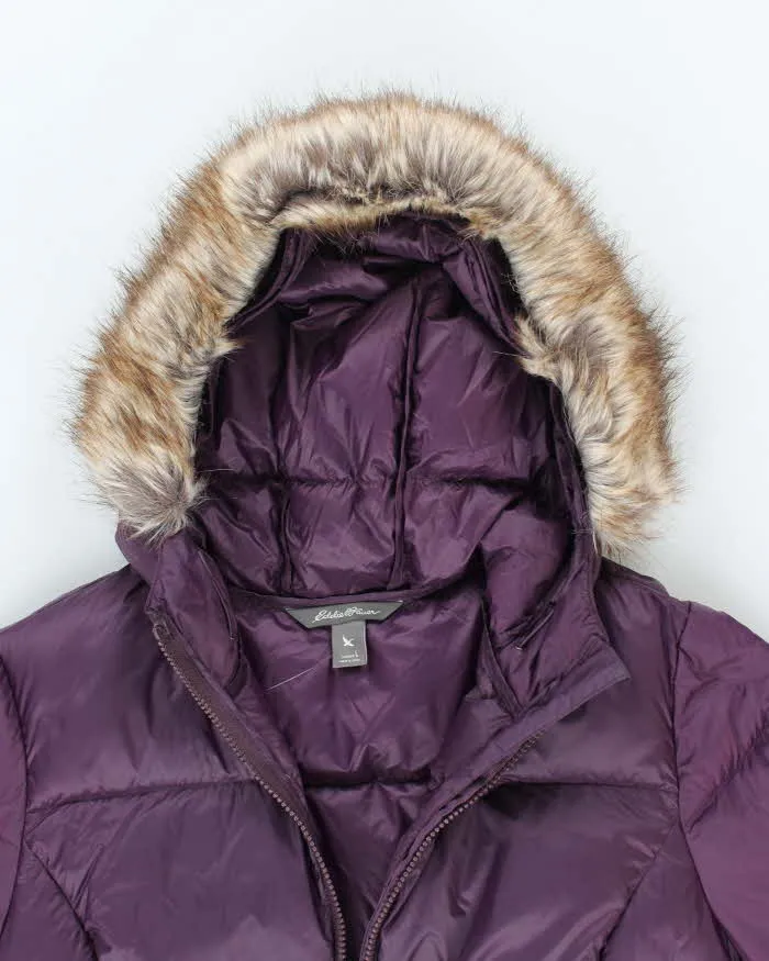 Vintage 2000's Eddie Bauer Lightweight Hooded Puffer Parka Jacket - L sold by Rokit product image thumbnail 3