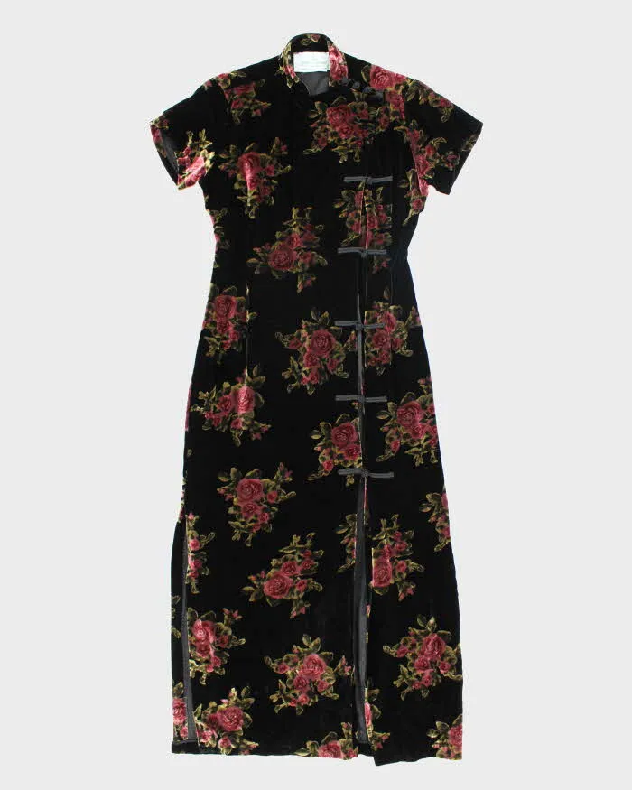 Vintage Suttles & Seawinds Velvet Floral Jeans - XS sold by Rokit