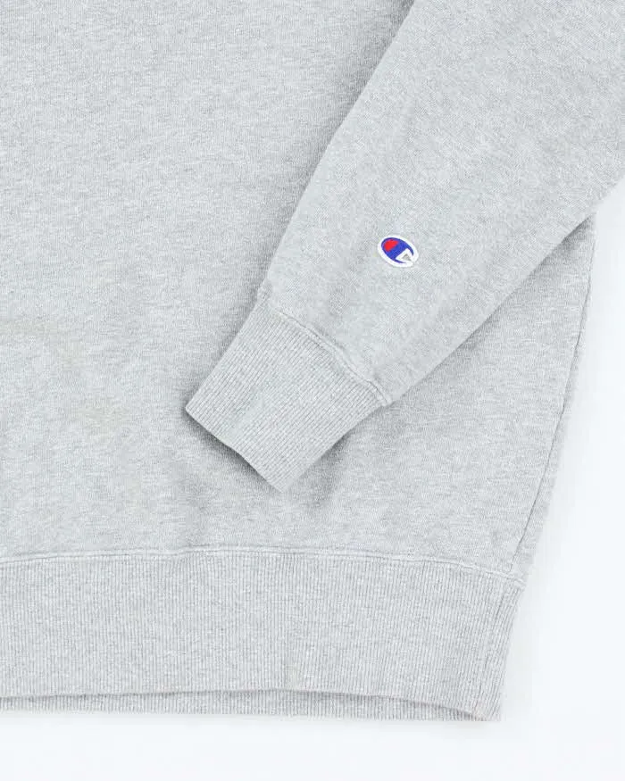 Vintage 2000's Champion Plain Grey Sweatshirt - M sold by Rokit product image thumbnail 4