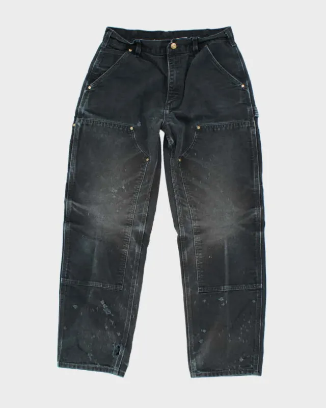 Vintage 90's Carhartt Heavyweight Double Knee Carpenter Trousers - W28 L28 sold by Rokit