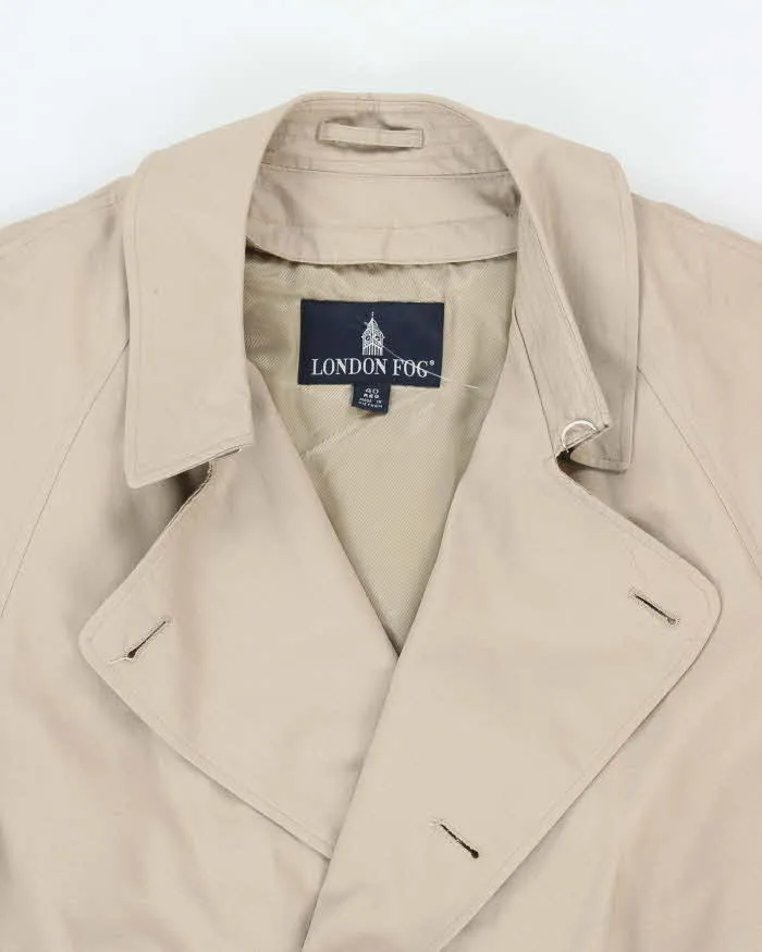 Vintage 80's London Fog Oversized Insulated Belted Overcoat - L sold by Rokit product image thumbnail 3