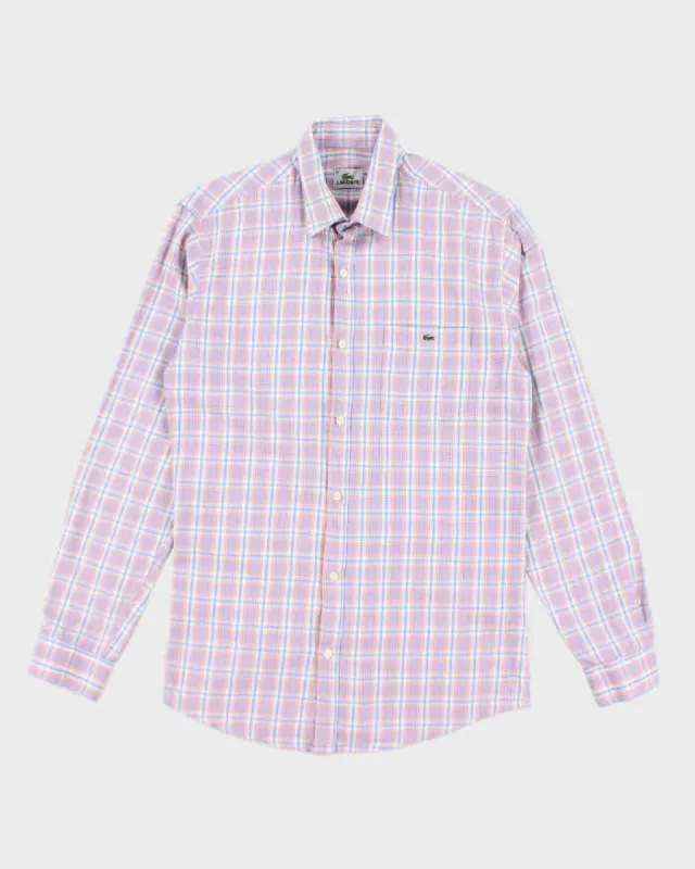 Vintage 2000's Lacoste Patterned Button Up Shirt - M sold by Rokit