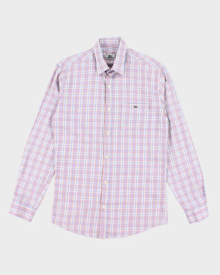 Vintage 2000's Lacoste Patterned Button Up Shirt - M sold by Rokit