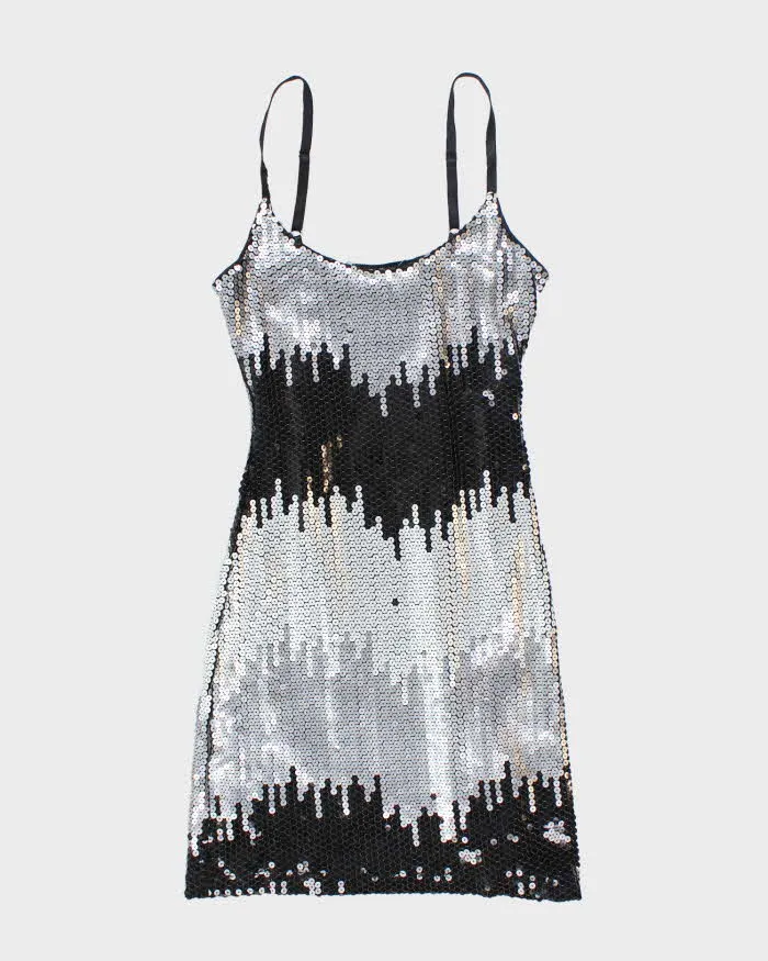 Y2k 00s Guess Sequin Mini Dress - S sold by Rokit