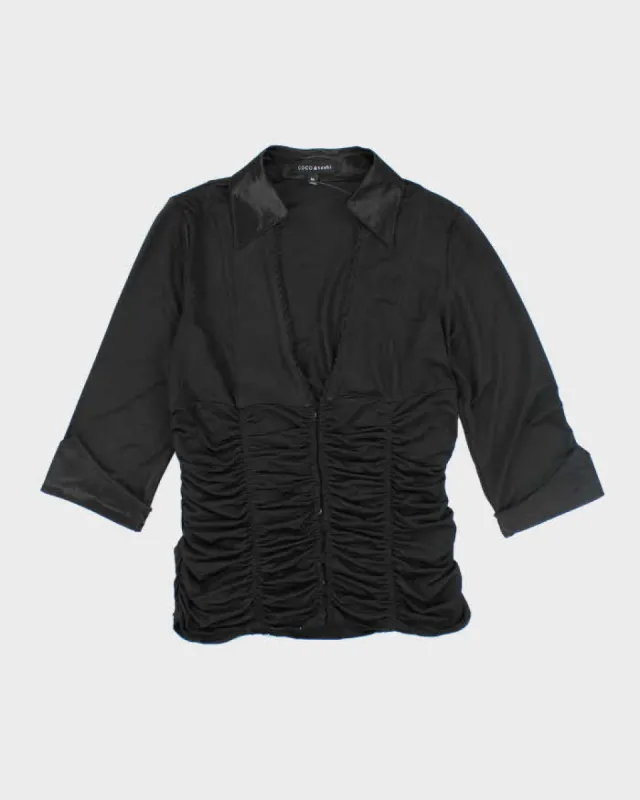 Y2k 00s Coco & Tashi Ruched Blouse - M sold by Rokit