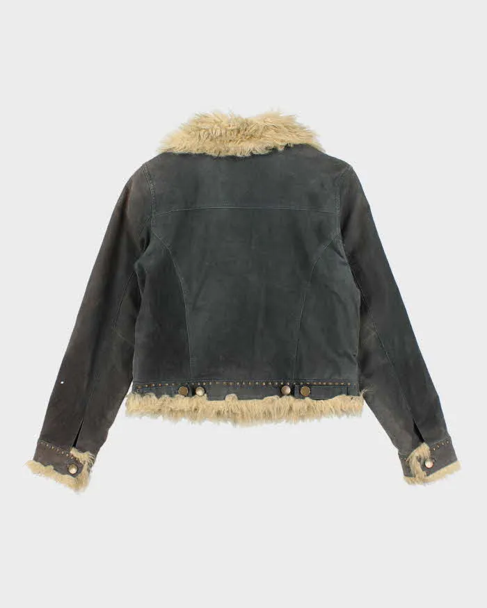Vintage Y2k 00s h&g Leather Studded Jacket - S sold by Rokit product image thumbnail 2