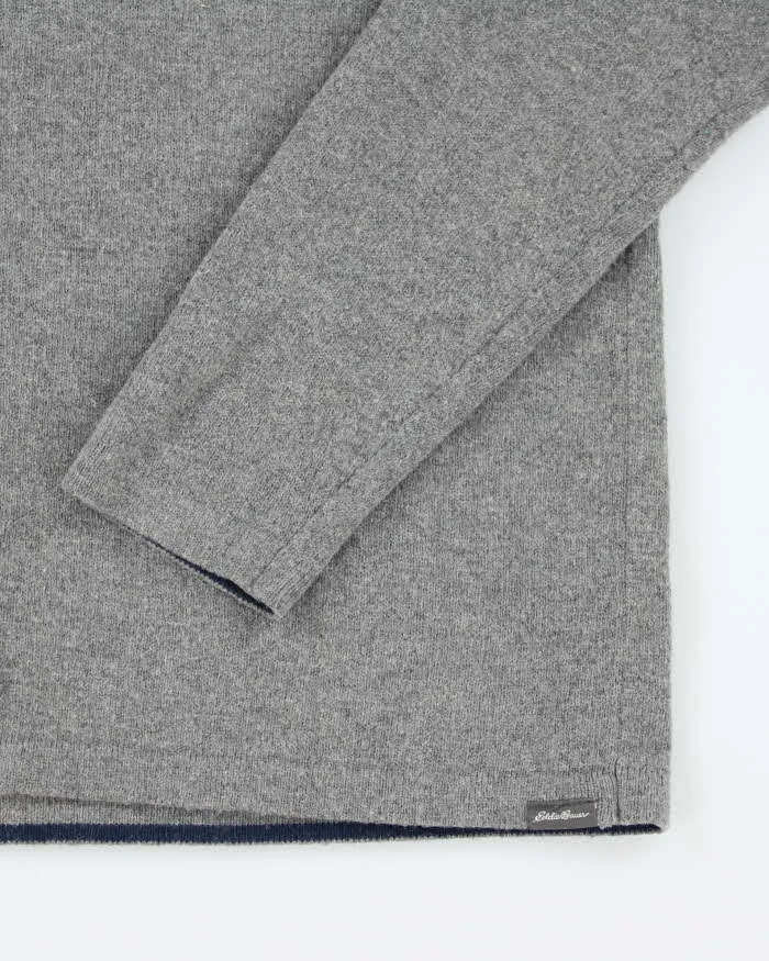 Vintage 2000's Eddie Bauer Quarter Zip Knit Jumper - L sold by Rokit product image thumbnail 4