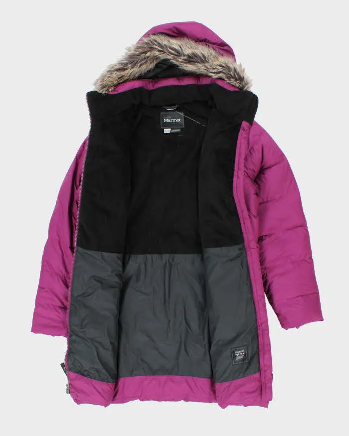 Vintage 2000's Marmot Insulated Fur Collared Parka Jacket - XL sold by Rokit product image thumbnail 5