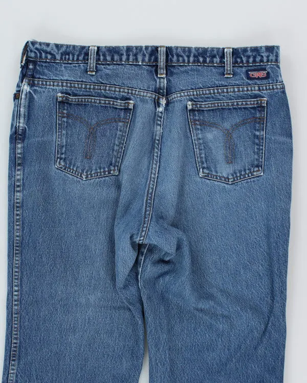Vintage 90's GWG Relaxed Fit Medium Wash Jeans - W36 L29 sold by Rokit product image thumbnail 4