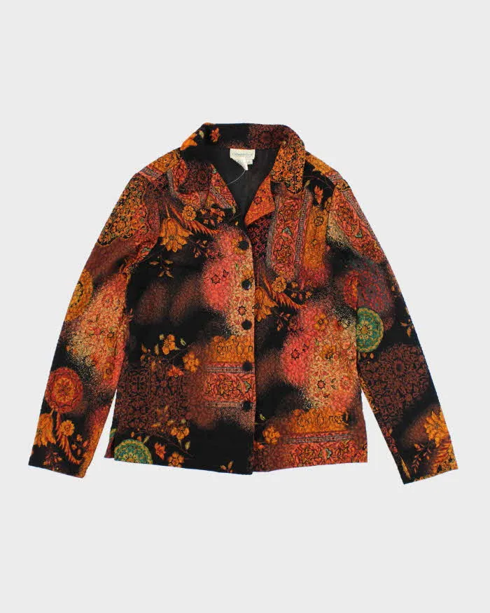 Vintage 90s Coldwater Creek Pattern Blouse - S sold by Rokit