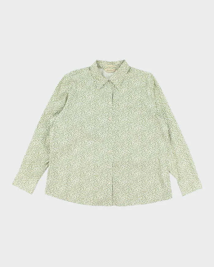 Eddie Bauer Floral Blouse - XL sold by Rokit