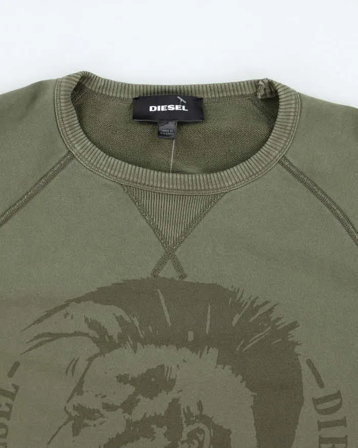 Vintage Y2K Diesel Only the Brave Graphic Sweatshirt - M sold by Rokit product image thumbnail 3