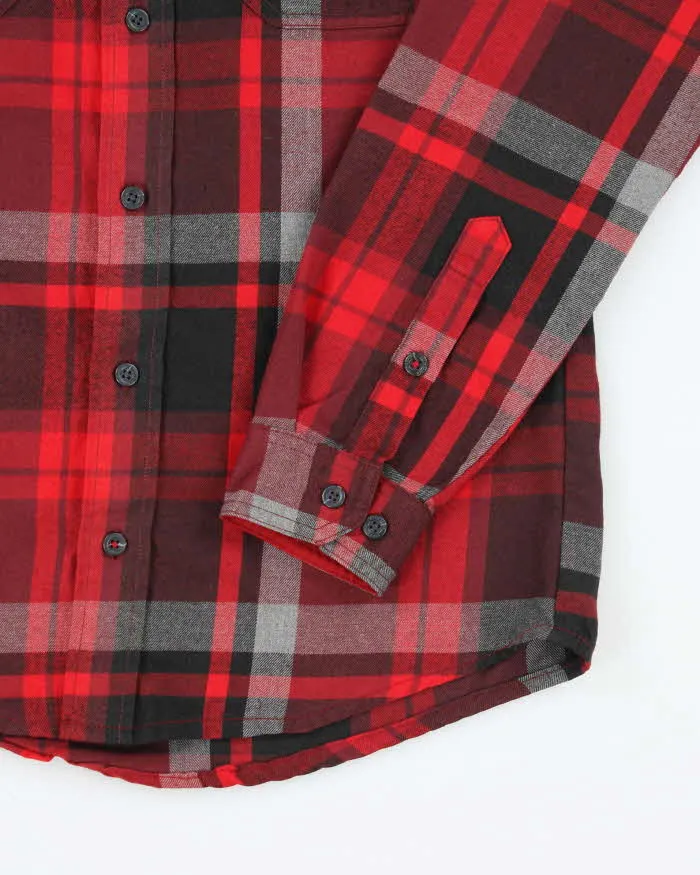 Vintage 2000's Eddie Bauer Oversized Button Up Flannel Shirt - S sold by Rokit product image thumbnail 4