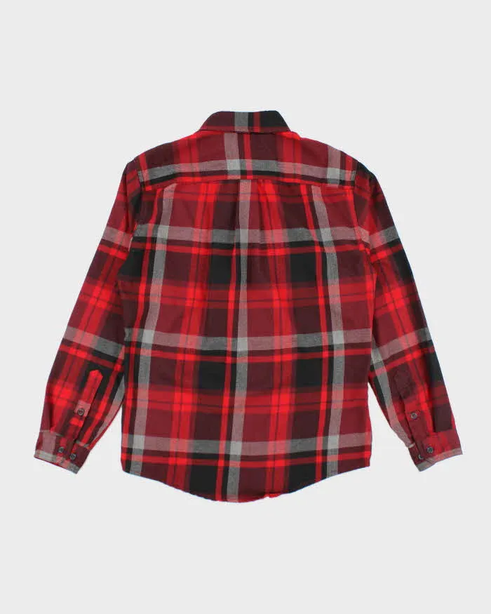 Vintage 2000's Eddie Bauer Oversized Button Up Flannel Shirt - S sold by Rokit product image thumbnail 2