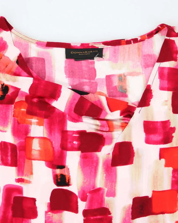 Y2k 00s Donna Karan Pattern Top - M sold by Rokit product image thumbnail 3