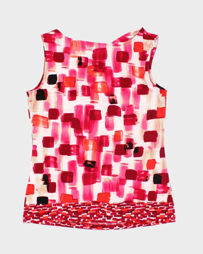 Y2k 00s Donna Karan Pattern Top - M sold by Rokit product image thumbnail 2