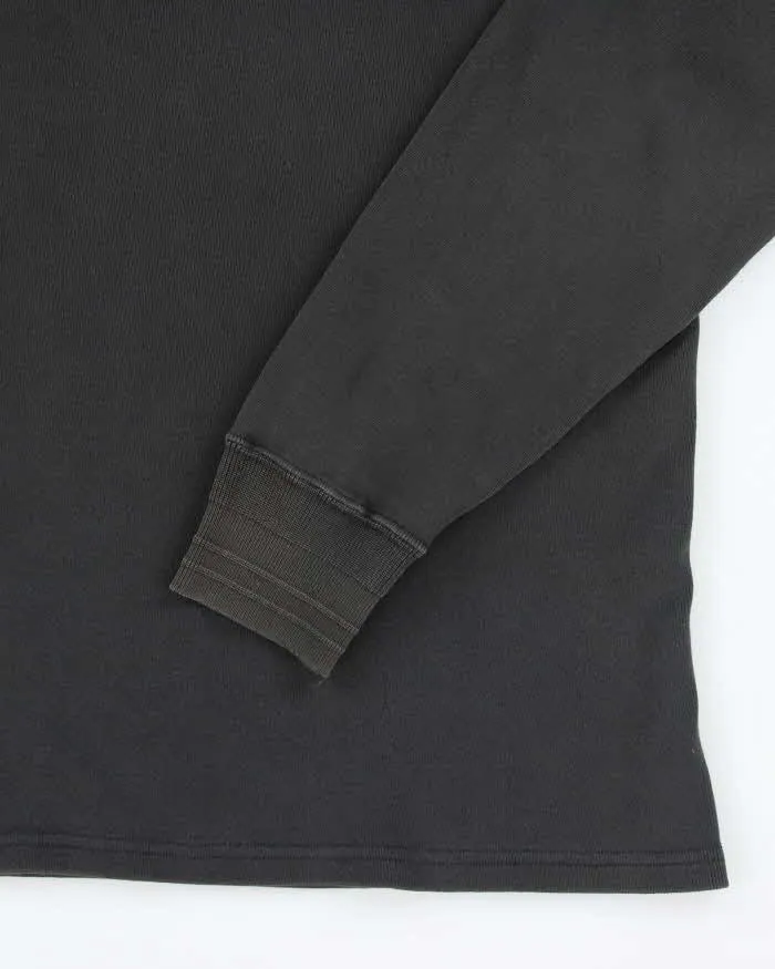 Vintage Y2K Polo Jeans Embroidered Quarter Zip Sweatshirt - M sold by Rokit product image thumbnail 4