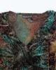 Vintage 90s Frankly Man Velvet Top - M sold by Rokit