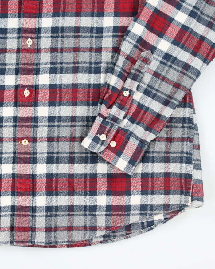 Vintage 2000's Barbour Plaid Flannel Shirt - L sold by Rokit product image thumbnail 4