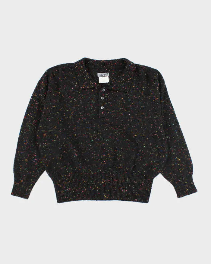 Vintage 90's Esprit Speckled Wool Blend Knit Jumper - M sold by Rokit
