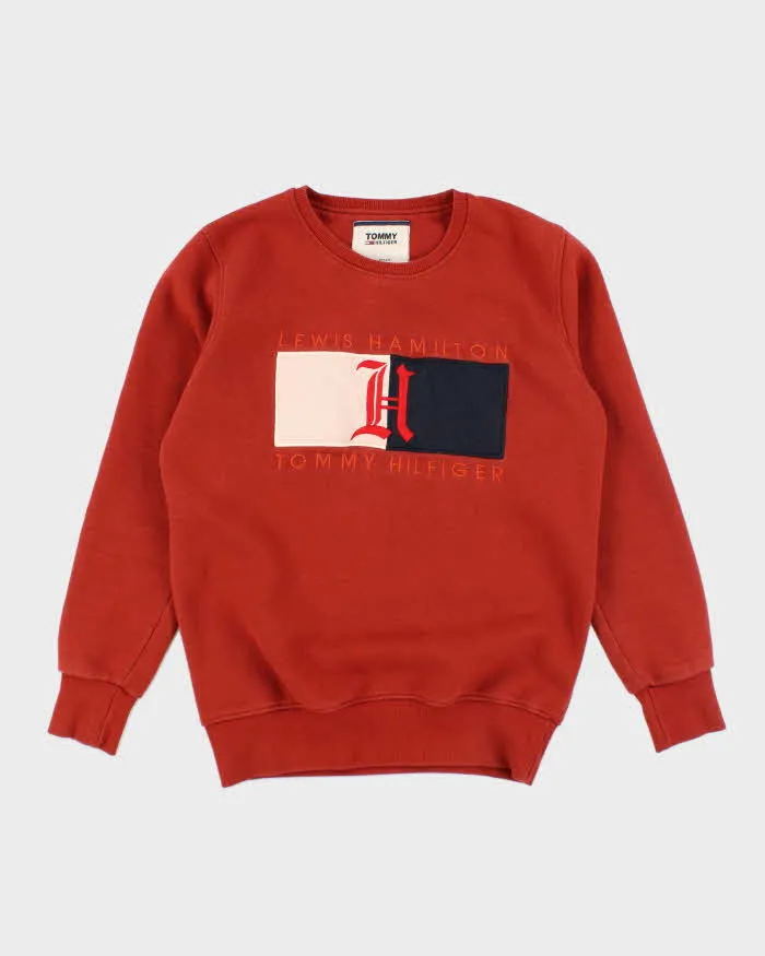 Vintage 2000's Tommy Hilfiger Lewis Hamilton Big Logo Sweatshirt - M sold by Rokit