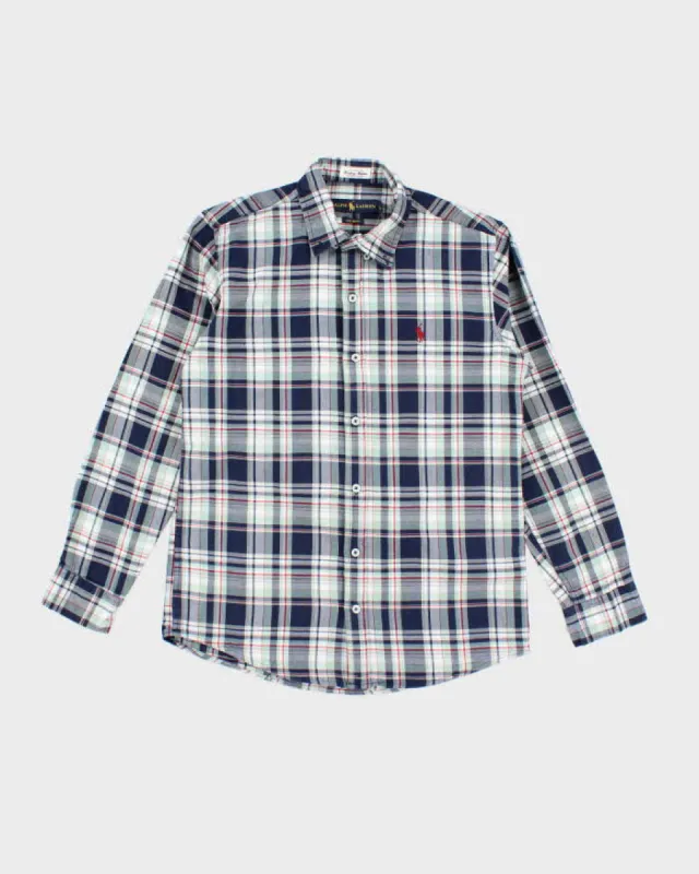 Ralph Lauren Check Long Sleeve Shirt - M sold by Rokit