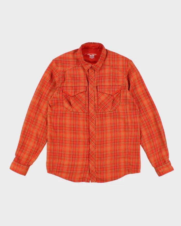 Vintage 2000's Arc'teryx Snap Button Flannel Shirt - S sold by Rokit