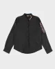 Wrangler Black Embroidered Blouse - L sold by Rokit