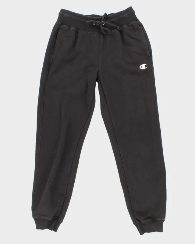 Champion Reverse Weave Black Sweatpants - XS sold by Rokit